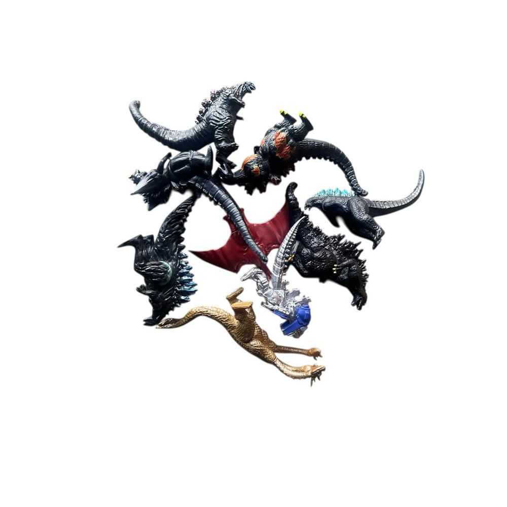 Small Godzilla Figure Lot